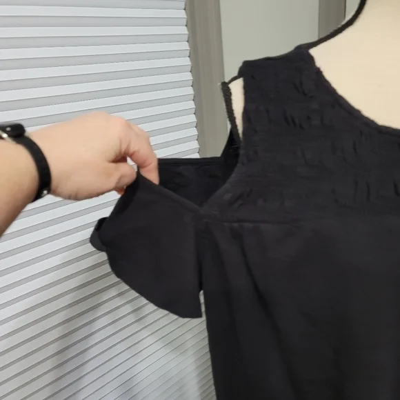 Lane Bryant Cold Shoulder Swing Tee - Picture 3 of 5